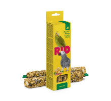 Палочки RIO для попугаев с медом и орехами, 2х90 г
