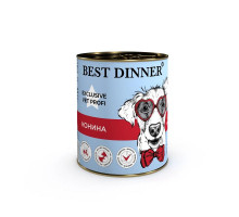 Бест Диннер консервы для собак Gastro Intestinal Exclusive Vet Profi, конина, 340 г
