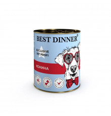 Бест Диннер консервы для собак Gastro Intestinal Exclusive Vet Profi, конина, 340 г