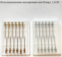 Игла ветеринарная Рекорд 1,5х30 мм