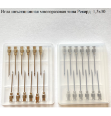 Игла ветеринарная Рекорд 1,5х30 мм