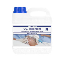 Абсорбент углекислого газа APEXMED медицинский, тип B, 5,0 кг, канистра