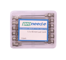 Игла многоразовая NeedlePro, 1,5х40 мм (17G), Luer-Lock, 12 шт.