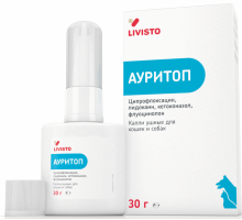 Ауритоп, капли ушные, 30 мл