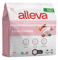 Корм Аллева Эквилибриум для котят, с курицей, 0,4 кг