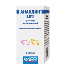 Анандин 10%, раствор для инъекций, 100 мл