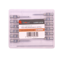 Игла многоразовая POLnet , 2.0х20 мм (14Gх3/4"), Luer-Lock, 12 шт.