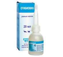 Отибиовин, капли ушные, 20 мл