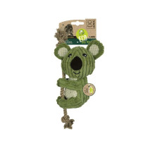 M-PETS Игрушка мягкая  для собак Коала на канате ECO LARS, 34 см