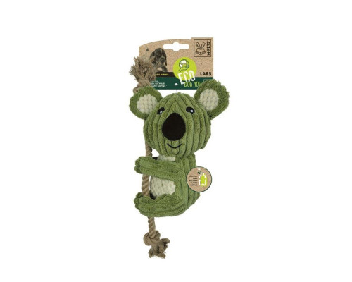 M-PETS Игрушка мягкая  для собак Коала на канате ECO LARS, 34 см