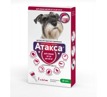 Атакса капли для собак 10-25 кг, 2,5 мл