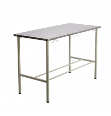 Стол ветеринарный СВ-3, нержавеющая сталь, 145x60x85 см