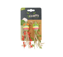 M-PETS Игрушка для кошек с кошачьей мятой CHARMY мышки
