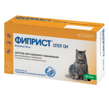Фиприст Спот Он для кошек, 0,5 мл, № 3