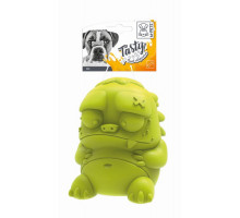 M-PETS Игрушка для собак Зомбик с дозатором угощений, цвет зеленый