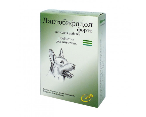 Лактобифадол Форте для собак, порошок для орального применения, 50 г