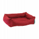 STORYTAILS Лежанка MUSHU прямоугольная из велюра, красный рубин, M 70x60x23 см