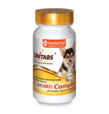 ЮНИТАБС JuniorComplex с В9 для щенков, таблетки, № 100