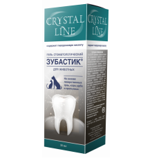 Гель стоматологический Зубастик Crystal Line для животных, 30 мл