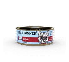 Бест Диннер консервы для кошек Gastro Intestinal Exclusive Vet Profi, дичь, 100 г