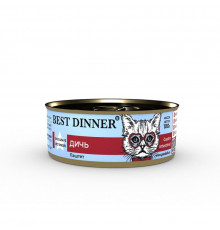 Бест Диннер консервы для кошек Gastro Intestinal Exclusive Vet Profi, дичь, 100 г