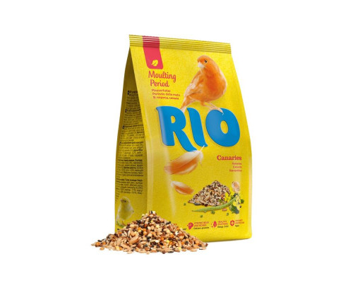 Корм RIO для канареек в период линьки, 500 г