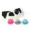 M-PETS Игрушка для кошек PLAY Осьминог с кошачьей мятой, 7,5x7,5x5,5 см, цвет розовый