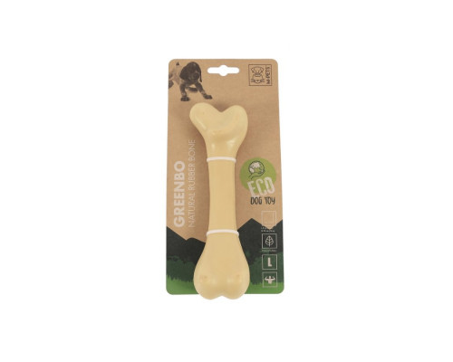 M-PETS Игрушка для собак кость из натурального каучука GREENBO (Гринбо), размер L, 20x6x4,5 см