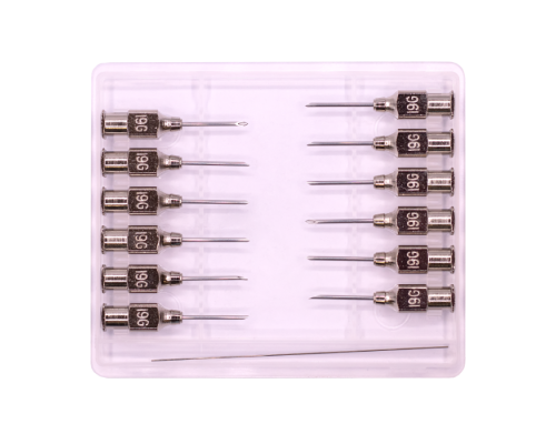 Игла многоразовая POLNET, 1,0х15 мм (19Gх5/8"), Luer-Lock, 12 шт.