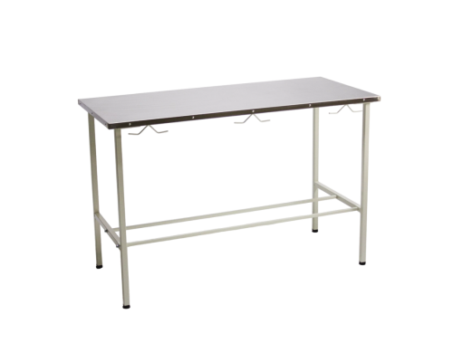Стол ветеринарный СВ-3, нержавеющая сталь, 145x60x85 см